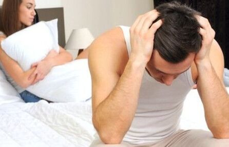 Prostatite chez un homme